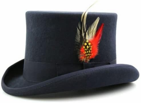 100% Wool Felt Hand Made TOP HAT