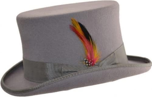 100% Wool Felt Hand Made TOP HAT