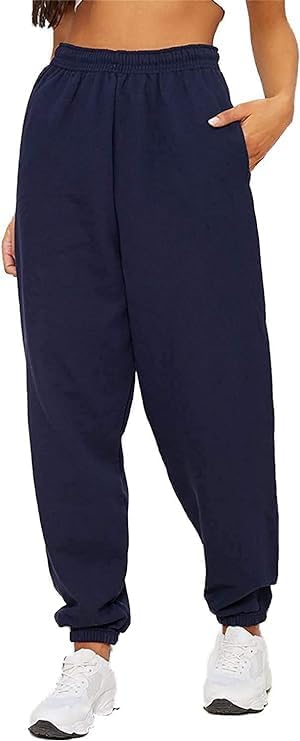 Womens Fleece Lined Jogger Pants