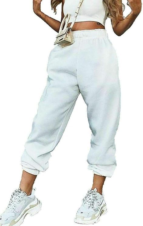 Womens Fleece Lined Jogger Pants