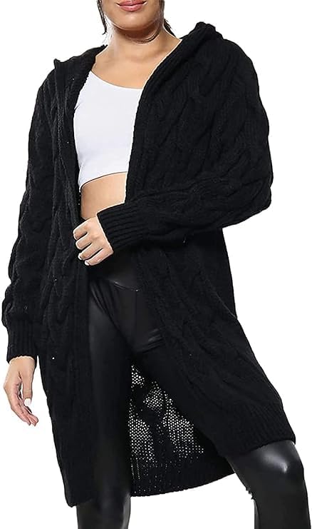 Women Chunky Sweater Loose Coat