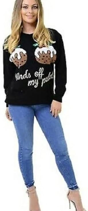 Xmas Ladies Winter Top Sweatshirt