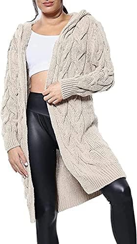 Women Chunky Sweater Loose Coat