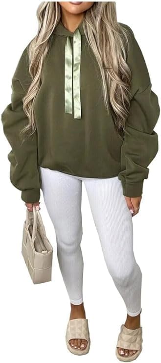 Womens Ruched Long-Sleeve Hoodie