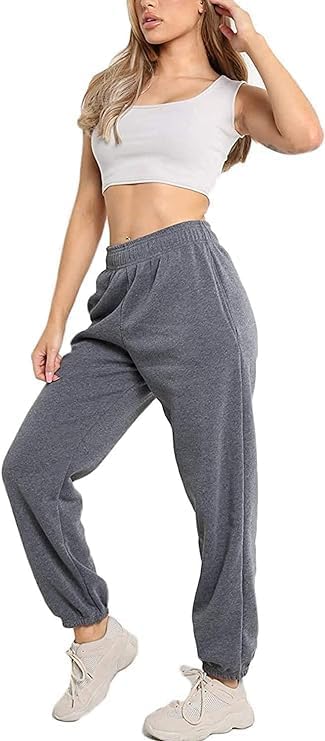 Womens Fleece Lined Jogger Pants