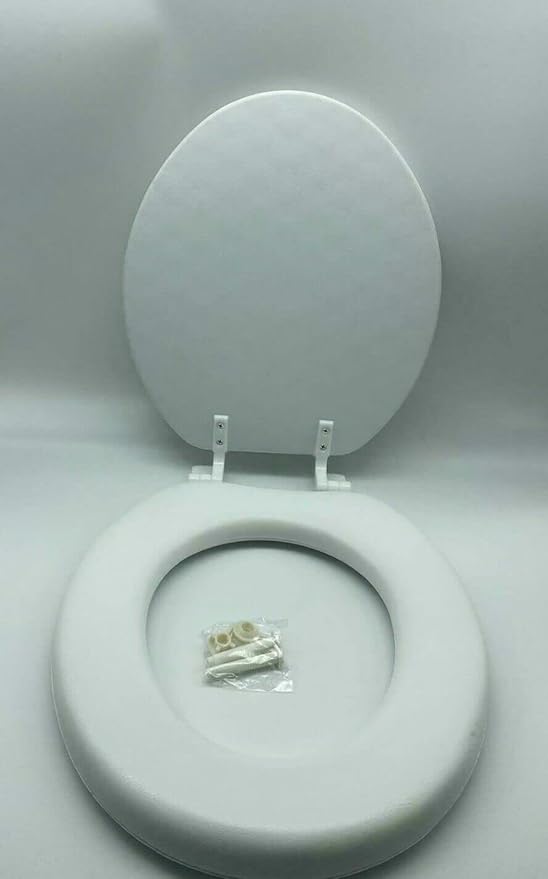 Soft Close Toilet Seat White, O Shape