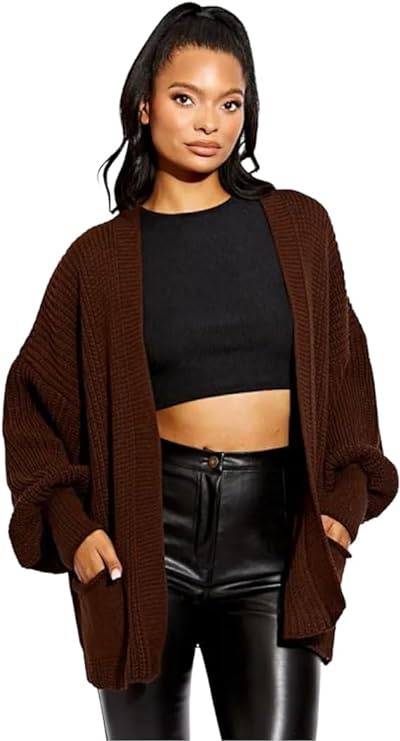 Women Open Front Sweater