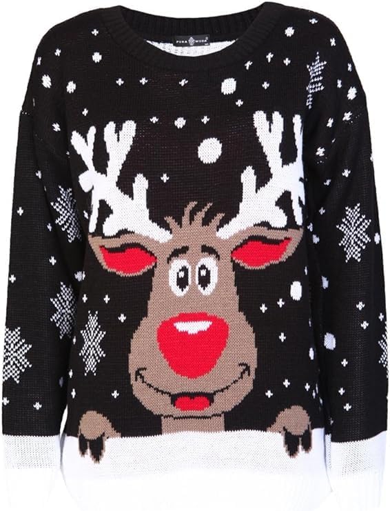 Ladies Long Christmas Sweater  for Girls