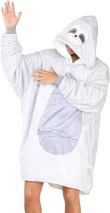 Women Ultra Plush Oversized Hoodie Blanket