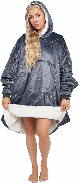 Women Ultra Plush Oversized Hoodie Blanket