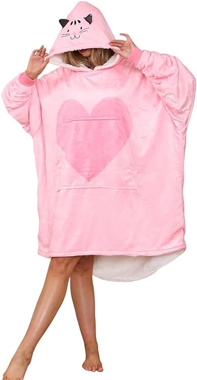 Women Ultra Plush Oversized Hoodie Blanket