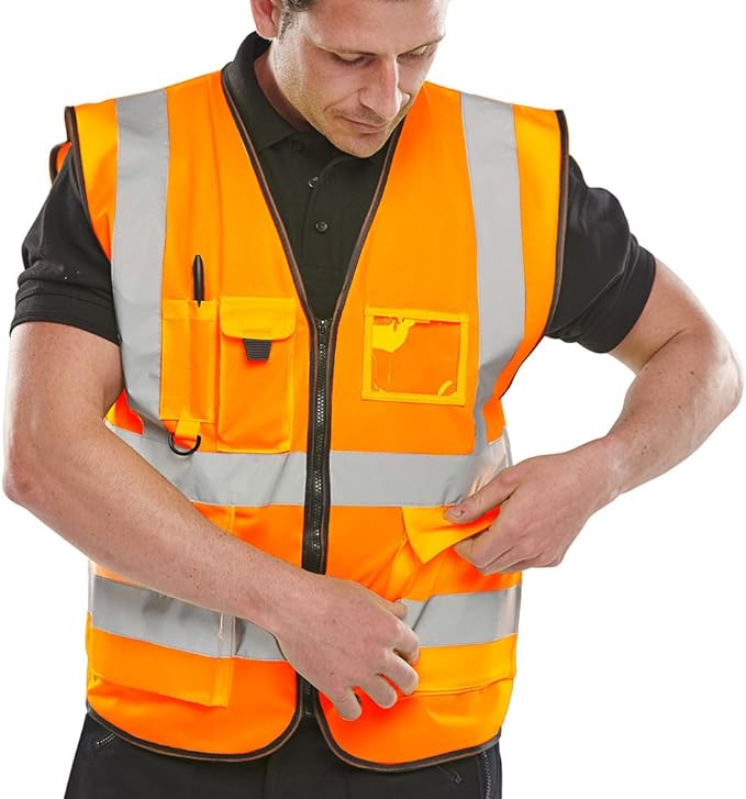 Stay Safe and Look Professional with our hi vis Vest Waistcoat