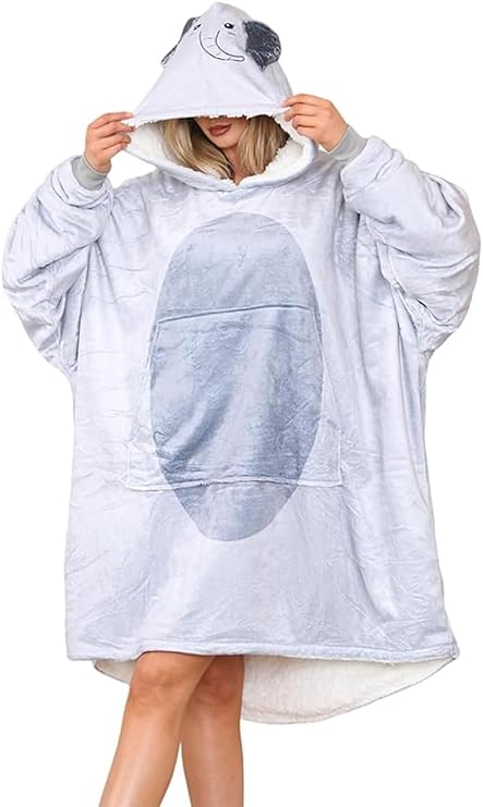 Women Ultra Plush Oversized Hoodie Blanket