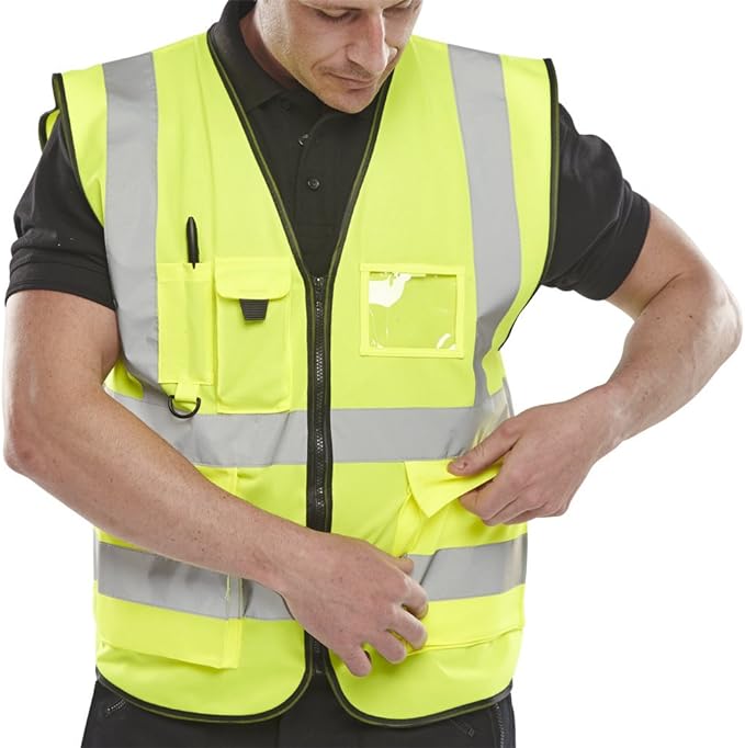 Stay Safe and Look Professional with our hi vis Vest Waistcoat