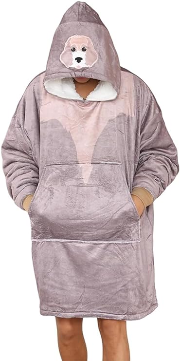 Women Ultra Plush Oversized Hoodie Blanket