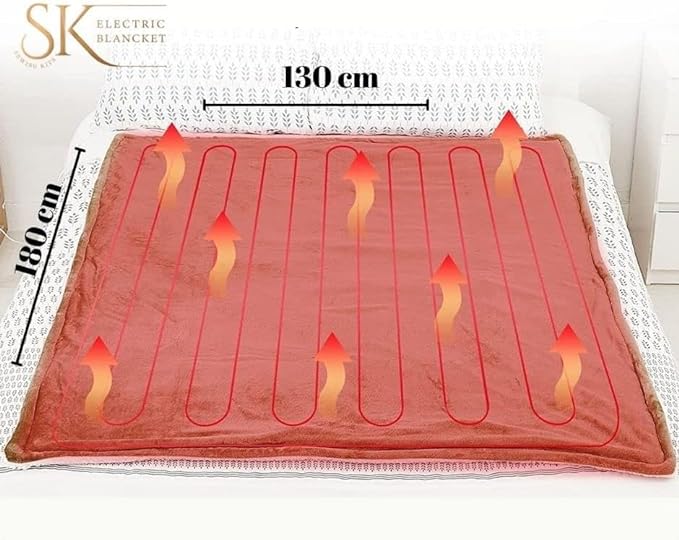 Premium SK Electric Heated Throw Blanket