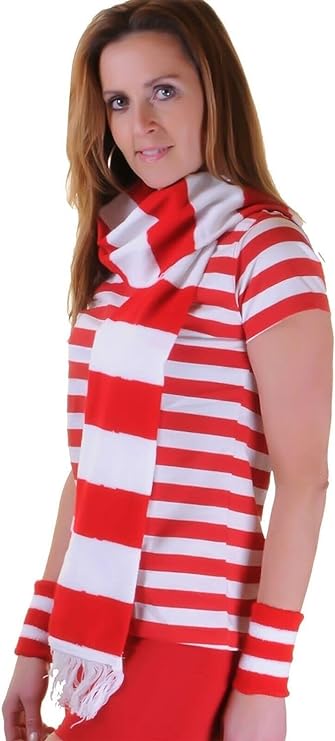 Christmas Striped Fall Winter Scarf Unisex