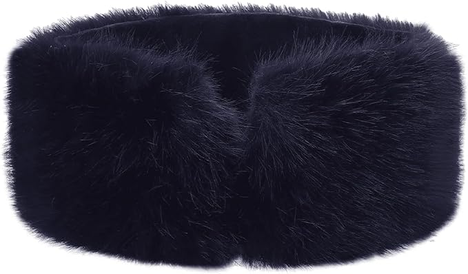 Luxury Faux Fur Headband For Women