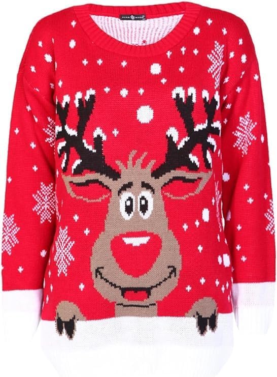 Ladies Long Christmas Sweater  for Girls