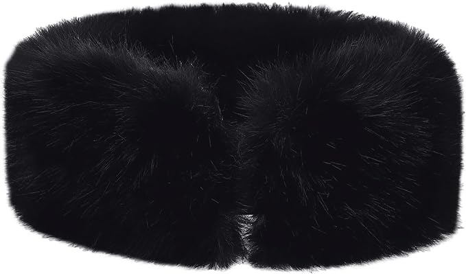 Luxury Faux Fur Headband For Women