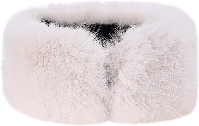 Luxury Faux Fur Headband For Women