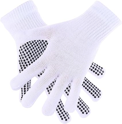 Adult Thermal Stretch Gloves With Grippers For Mens, Womens, Adults