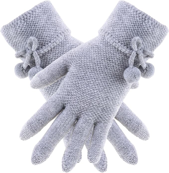 Ladies Super Soft Warm Fine Knit Thermal Winter Glove